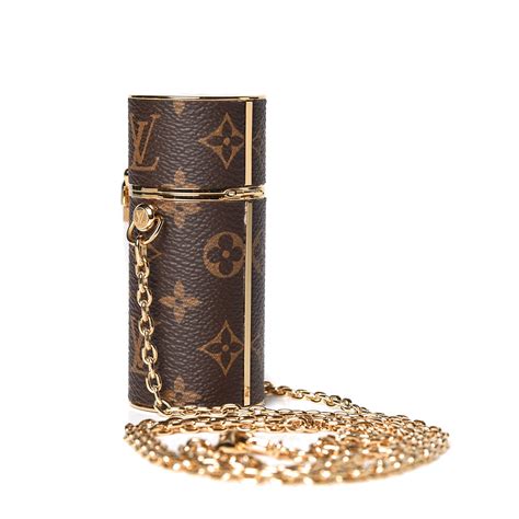 lv lipstick case necklace|louis vuitton pendants for women.